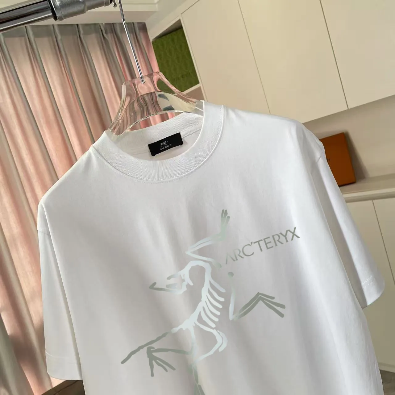 ARC'TERYX* 2025 New Arrival logo t g Same Style Size：S M L XL XXL ：Black White Pink Red